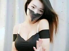 female host dances with camel toe