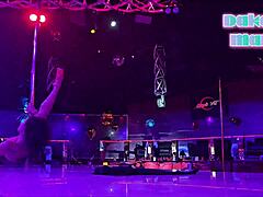 dakota marr as stripper and stage performer in video