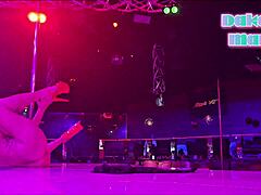 dakota marr as stripper and stage performer in video