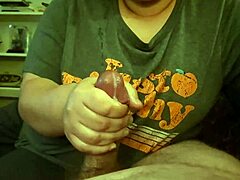 jerk off handjob quickie before work with girlfriend