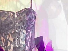 ts kandi kane shows sloppy anal and cock play