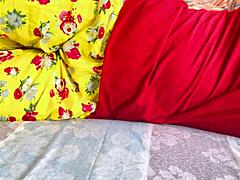 desi indian teen couple skips college for romantic love making