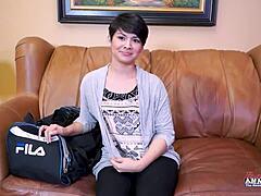 petite brunette jae scott gets her needy pussy deeply pounded and jizzed