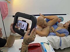 Behind the scenes alejandra palacios fucks doctor at club appointment