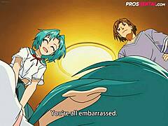 無修正変態アニメで熱いレズアクションの双子を見たい？