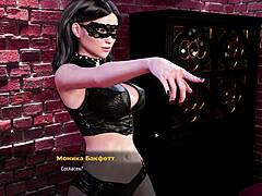 Эй, хочешь увидеть дикий стриптиз и лизание киски в геймплее Fashion Business?