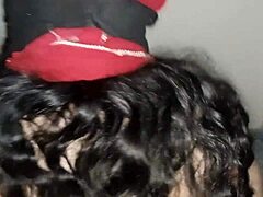 Gorgeous BBW stepmom gets her big ass fucked by my big dick with dirty talking in clear Hindi audio.