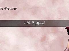 Iztegujem jezik za deepthroat hitro akcijo... požiram tekoči kosilo kot seksi sužnja v domači akciji s cicami