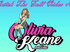 Kaunis teini 18+ imee kyrpää ulkona ja nielee kumin kuumassa kotiklipissä