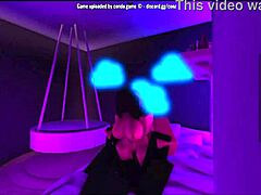 Трахаю горячую подругу с жопой и сиськами в кондо, она бестия на огромном хуе