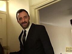 Uk Sub Mea Melone Bound for Rough Anal Fucking and Cum in Mouth