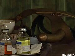 oh man, i'm this hot blonde slave gettin' fingered hard by my horny lesbian mistress in bondage...