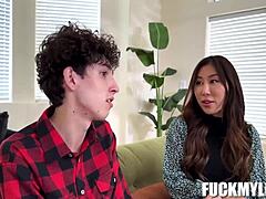 Belle-mère Nicole initie Dylan sexe tabou 😘🍆💦