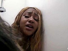 Inked ebony saggy tits babes rough ffm bbc hotel threesome