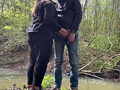 Step Mother In Law Fucks Me Outdoor After Daughter Denies My Huge Cock