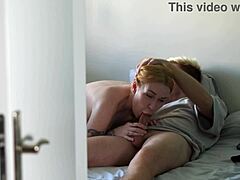 My heart raced capturing this hot couple's rough fucking moans in the Airbnb