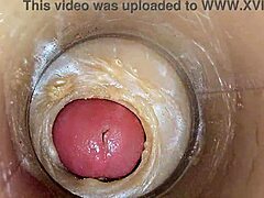 Super Creampie Fills Tight Oiled Pussy ASMR 4K Closeup