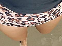 bikini wetting on the beach looks so hot