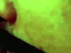 curvy brunette in a plaid skirt gets her cunt eaten out on the classroom desk