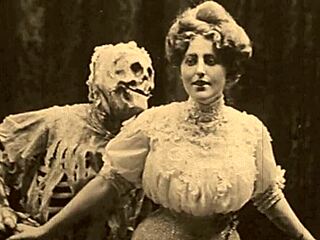 vintage halloween vibes bring back wild memories for me, ya know?