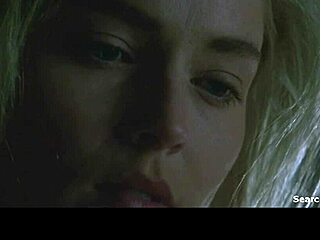 sharon stone gives topless blowjob and handjob in sliver 1993